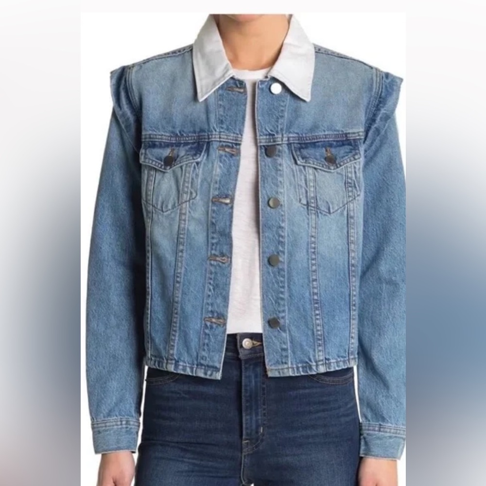 BLDWN Baldwin Avery Denim Jacket Size Medium